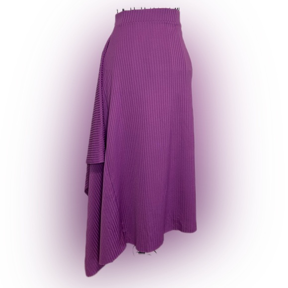 Zara Asymmetrical Purple Skirt - Picture 1 of 5